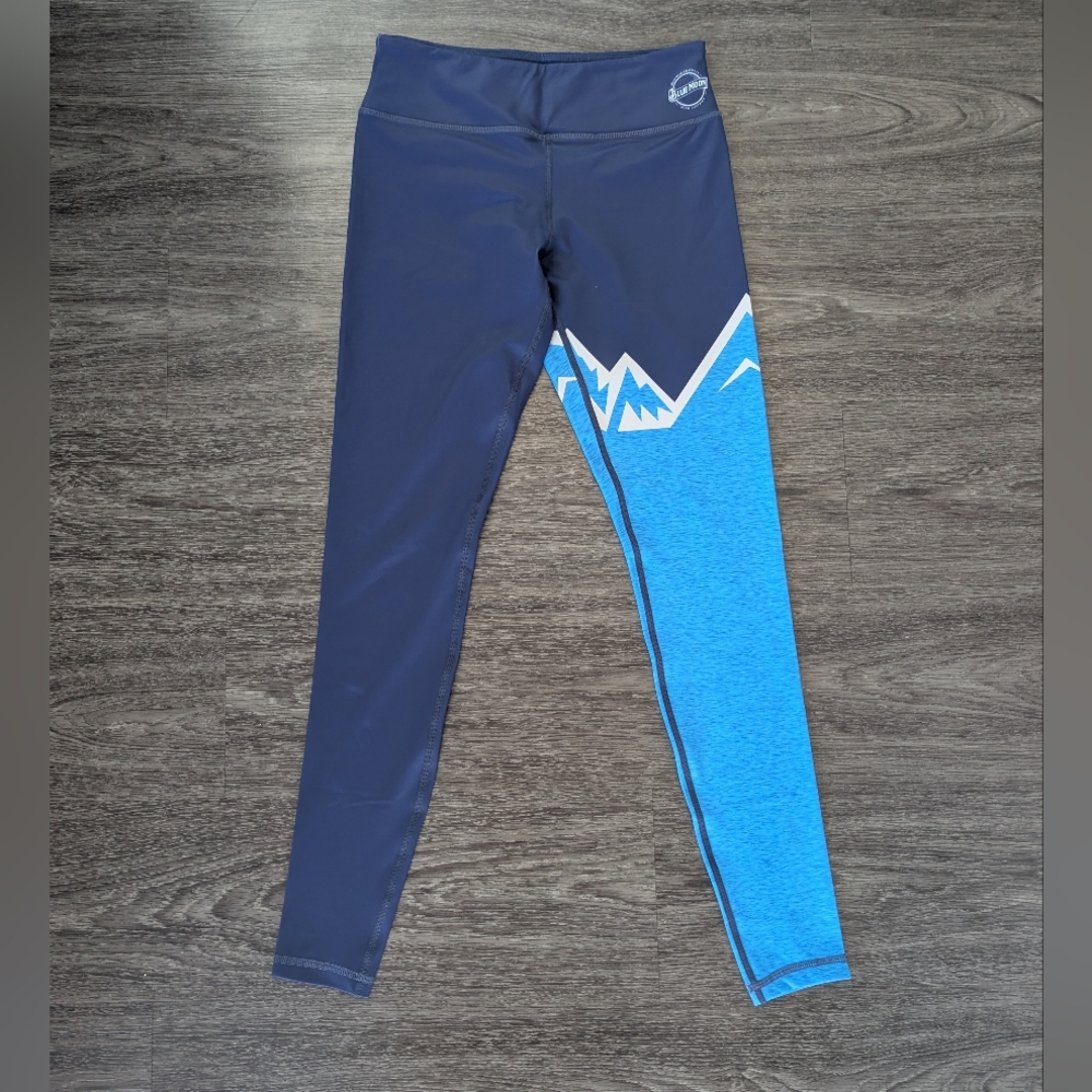 Blue Moon Brewing Mountain Print Leggings